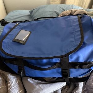 The North Face Blue Duffel Bag